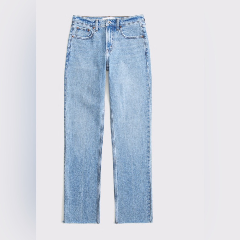 Abercrombie and Fitch the 90s straight mid rise